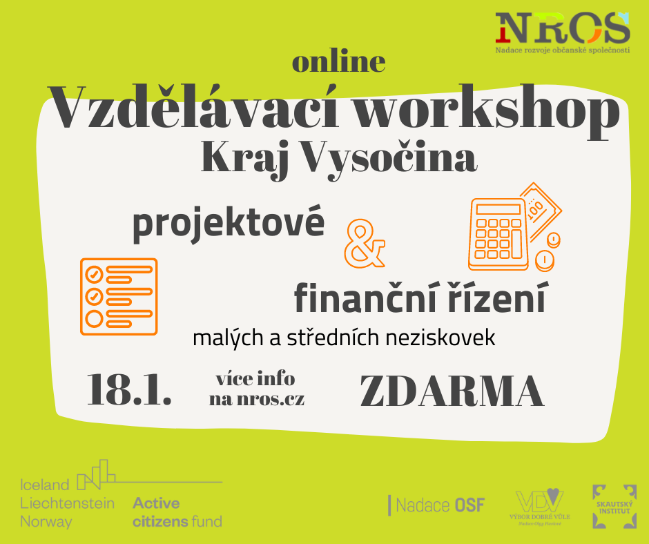 Vzdělávací workshop Kraj Vysočina